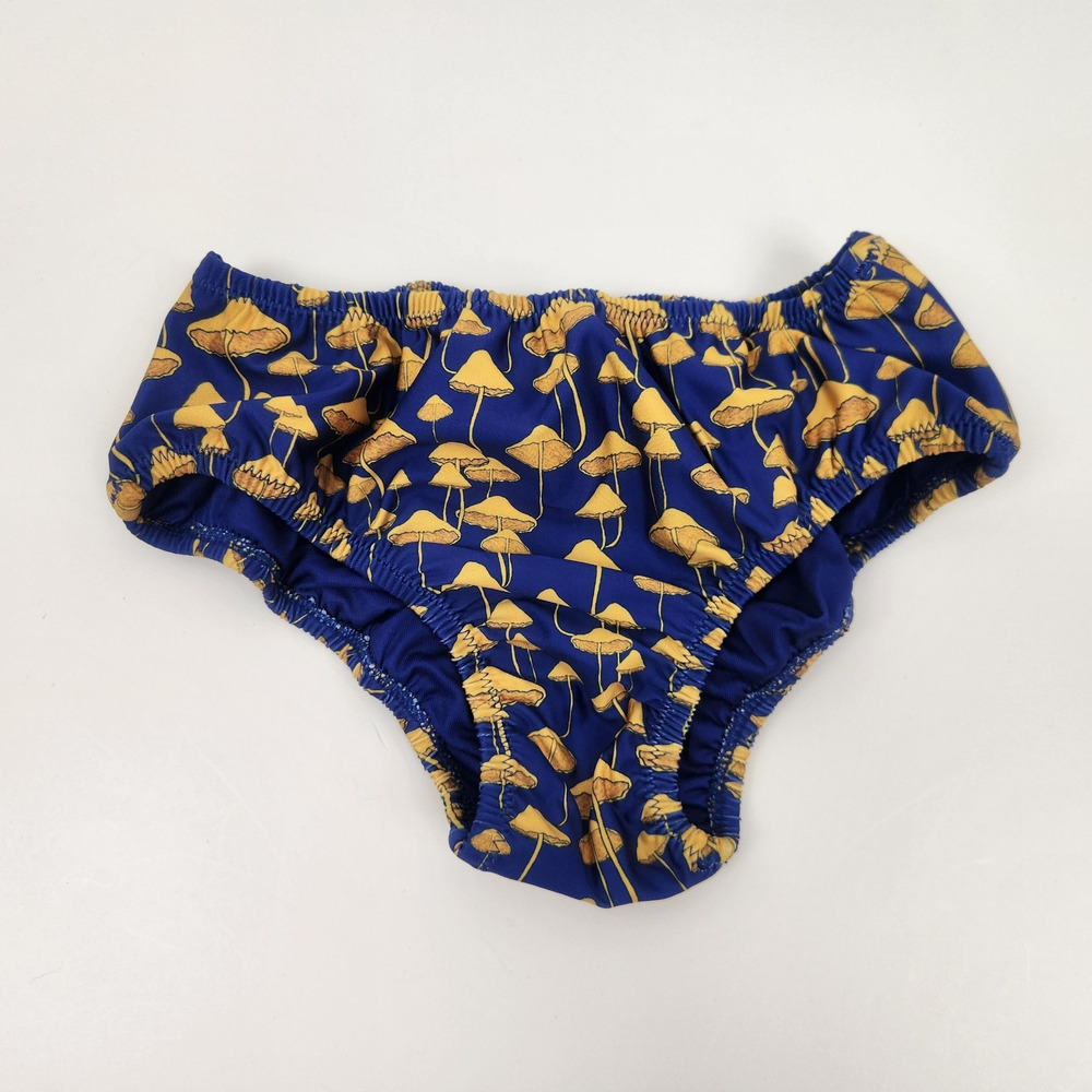 Agua Bendita x Tropic of C Baby Swim Bottoms in Navy Blue Size 6-9 Months NWT